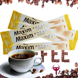 韩国进口麦馨maxim白金牛奶咖啡金牌混合三合一速溶 12.8g单条