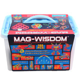 施儿童磁力片积木22片百变提拉磁力散片装玩具拼装礼物