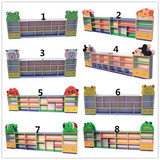 幼儿园玩具柜儿童收纳柜玩具架置物架储物柜教室区间柜厂家直销