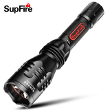 SupFire 神火聚光远射强光手电筒可充电式家用打猎车直充灯Y3A