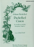 帕赫贝尔《D大调卡农Canon》单簧管+钢琴二重奏乐谱/重奏谱