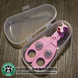 现货 产地日本 日本代购Gino辅食剪研磨器宝宝婴儿食物剪刀 粉色
