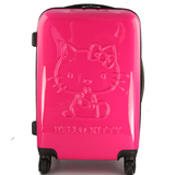 韩国正品hello kitty拉杆箱万向轮旅行箱20寸女生皮箱24寸行李箱