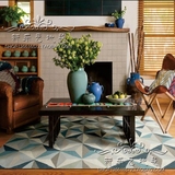 时尚简约现代欧式地毯客厅茶几沙发卧室床边宜家大地毯满铺定制