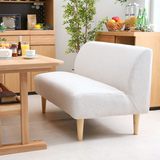 无扶手卡座休闲沙发椅子日式北欧沙发双人布艺沙发设计师沙发组合