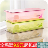 带盖沥水筷子盒 厨房餐具防霉收纳盒 塑料勺子筷子笼 筷筒 餐具盒