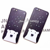 美国kate spade北极熊苹果6s手机壳iphone 6plus保护套全包软壳