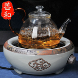 电陶炉茶具青花哥窑陶瓷壶铸铁壶专用电陶炉煮茶炉温泡茶炉玻璃壶