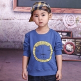 童装2016韩版 儿童卫衣春款上衣男童长袖T恤打底衫 宝宝卫衣外套
