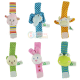 新款 ELC彩色立体动物婴儿手表带手腕带摇铃 新生儿宝宝玩具0-1岁