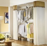 简易衣柜简约现代 衣服柜子自由组合收纳组装储物柜 布衣柜大号