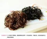 韩国假发发圈发包发绳头绳丸子头花苞头波波头美发工具盘发圈发饰