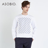 ASOBIO  2016年春季新款男装 线条设计男式卫衣 3612162616
