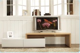 创意电视柜伸缩组合电脑桌卧室厅小电视机欧美式简约家具环保包邮