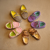 1-5岁4女孩3儿童棉鞋2加厚豆豆鞋宝宝女童冬季男童男孩加绒公主潮