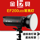 金贝EF-200W LED常亮灯 5500K摄像灯 摄影棚灯 微电影视频拍摄