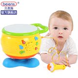 贝恩施宝宝手拍鼓婴儿玩具故事音乐儿童拍拍鼓益智玩具0-1岁