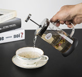 咖啡壶 玻璃法压壶/家用法式滤压壶 耐热冲茶器/美式器具玻璃量杯
