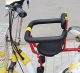 n自行车儿童座椅单车后座电动车座后置坐垫安全带靠背可调靠头