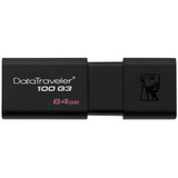 金士顿64G优盘 高速USB3.0 DT100 G3 64GB U盘 正品联保 特价包邮