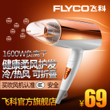Flyco/飞科FH6660电吹风机冷热风静音负离子吹风筒可折叠