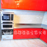 新款全不锈钢整体橱柜定制上海简约厨房厨柜定做304不锈钢柜台面