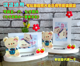 韩版5寸6寸6寸7寸创意儿童宝宝相框相架像框摆台七寸象框横竖通用