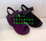 achette/雅氏女鞋4GZ1 高跟坡跟露趾凉鞋 15年夏款 专柜正品代购