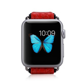 洛克 Apple Watch表带真皮扣式 苹果运动表带 智能手表iwatch表带