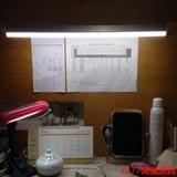 LED台灯宿舍电脑桌超亮灯带开关插电灯管护眼小台灯led节能日光管