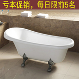 限时特价 浴缸亚克力 贵妃浴缸独立式时尚保温浴缸1.2m- 1.7米