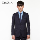 ZIOZIA韩国男装春季男士商务正装高档羊毛西装外套DZU1SB1701