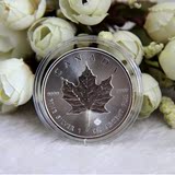 天中金2016年加拿大枫叶银币.9999纯银纪念币.1盎司外国银币