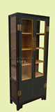 实木酒柜纯实木书柜进口实木书架书橱展示柜日式家具