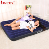 INTEX充气床 气垫床双人家用加大 单人充气床垫加厚 户外便携床