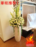 欧式时尚客厅落地花瓶家居新婚家饰整体花艺套装大花瓶仿真花