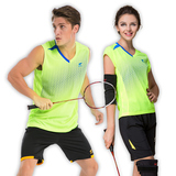 索牌2016正品羽毛球服男女款球衣秋短袖无袖比赛服运动T恤衫包邮