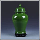 多款包邮景德镇陶瓷器 蓝色陶瓷将军罐 中式家居软装饰品摆件花瓶