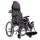 康扬KM-5000.2进口轮椅可躺全躺高靠背老人铝合金轮椅折叠轻便