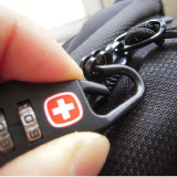 瑞士军刀户外背包男女密码锁电脑包箱包行李小挂锁锌合金防盗包邮