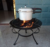 铁艺烤火炉 烧烤架户外木炭烧烤架子 家用火盆架冬天取暖器烤火器
