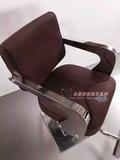 永不变形高档美发椅子专业出口理发椅 不锈钢美发椅 发廊专用椅子