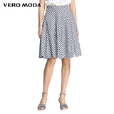 Vero Moda2016新品舒适纯棉格子设计A字裙摆半身裙316316001