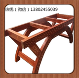 实木大板支架木墩支架天然脚架大板配套桌脚拱形支架高档桌腿