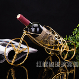 葡萄酒架铁艺复古创意欧式时尚放红酒架子倒壁挂式红酒杯架摆件