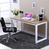 单人电脑桌子简单简易简约现代台式桌办公桌置地用住宅家具组装