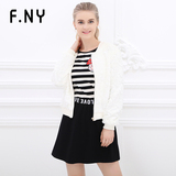 F．NY法妮专柜正品2016年秋季新款蕾丝短外套女修身小外套1631247