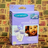美国Lansinoh一次性母乳保鲜储存袋储奶袋集奶袋180ml 50只超划算