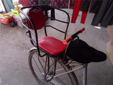 特制加厚加大 电动车自行车后置儿童座椅 加宽脚踏宝宝后座椅子