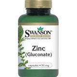 SW206 Swanson Zinc (Gluconate) 葡萄糖酸鋅膠囊 50mg 男性必備